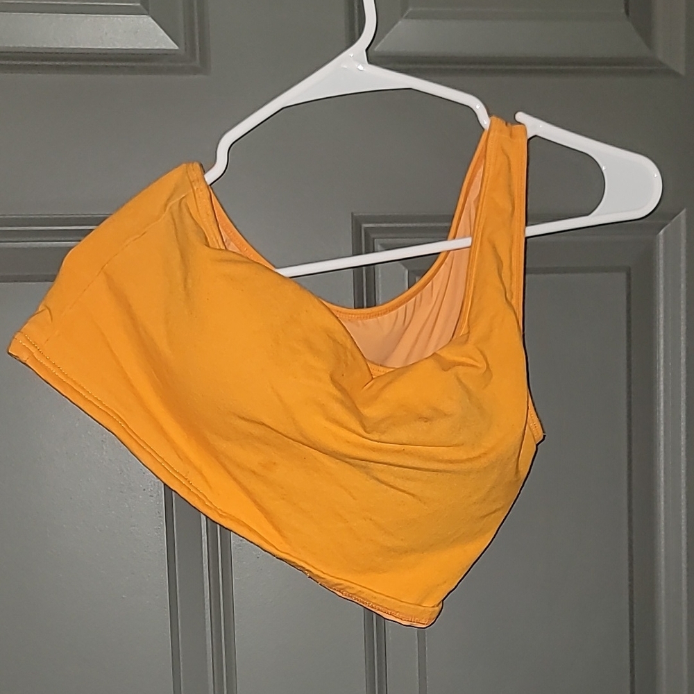Padded Orange Women's Top